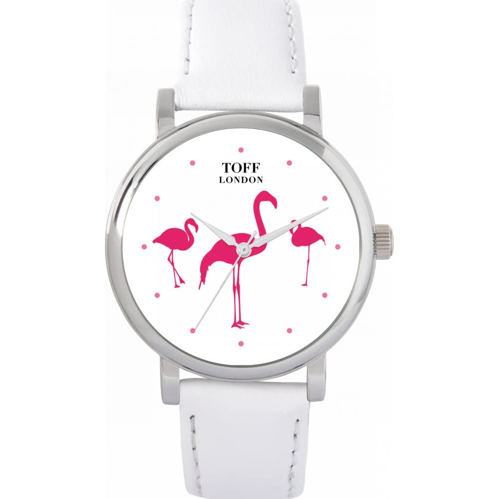 Toff London Ladies Flamingo Bird Watch