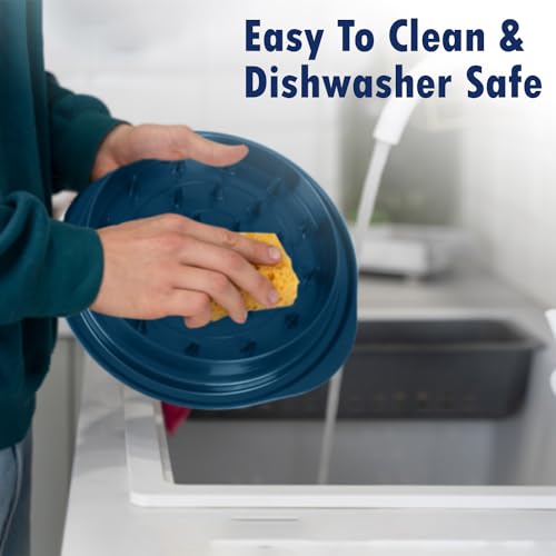 LCTROS Chicken Shredder Worthy for Shredder Meat–Visible Chicken Grinder with Non-Skid Base, Chicken Breast Shredder Tool with Handles Meat Shredder (Blue)