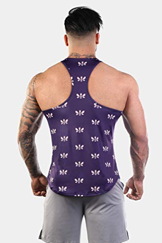 Jed North Bodybuilding Tank Top Gym Stringer Y-Back Muscle Racerback