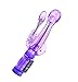 ELISEL 6 Multi Frequency Speed Vibrator G-spot Triple 3 Points Stimulation Wand Anal Butt Masturbating Plug color random