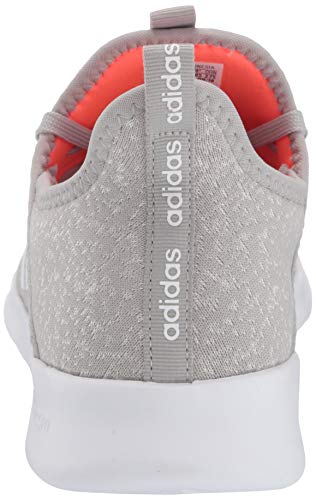 adidas-Womens-Cloudfoam-Pure-Running-Shoe-Grey-Mtallique-Blanc-Craie-Corail-VIF