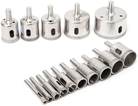 Alcoa Prime Hot Sale 15pcs/Set 6-50mm Diamond Holesaw Drill Core Bit Tile Ceramic Glass Porcelain Marble Best Price