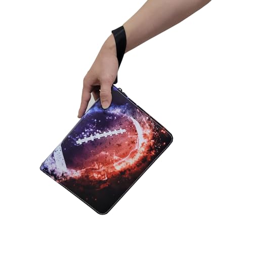 Card Binder,4-Pocket Binder for Cards Trading Sport Card Collection Binder Zipper with 50 Removable Sleeves, 400 Pockets Cards Collection Album Holder Cards Organizer,Good Gifts for Kids