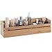 MyGift Handmade Wall Mounted Decorative Wooden Shelf, Storage Box Organizer, Beige