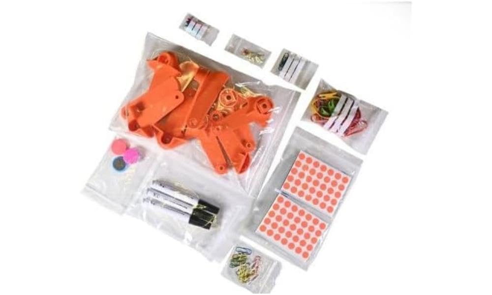 Polythene Grip Seal Bags Plain 38 x 64mm Box 1000