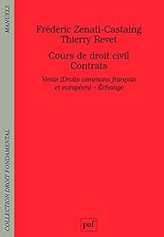 Cours de droit civil Contrats