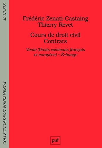 Cours de droit civil Contrats