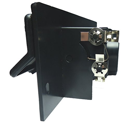 Central Vacuum Sweep Inlet. CanSweep Dustpan Inlet Valve (Black) for under counter and baseboard installation for central vacuum systems