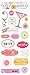 me & my BIG ideas Self-Adhesive Designer Chipboard Stickers, Bachelorette