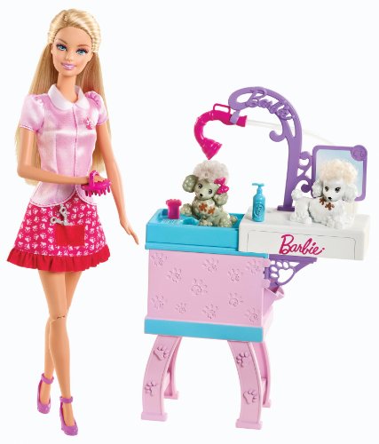 Buy Barbie Pet Grooming Playset Online Lebanon Ubuy