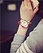 yunanwa 10 Pack Wholesales Women's Leather Watch Quicksand Bracelet Ladies Dress