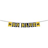 Michigan Team University Wolverines Banner String Pennant Flags