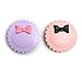 New Dolly Ribbon Three Tier False Eyelash Travel Storage Carry Case Box (Purple or Pink)