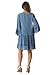 Riviera Sun 21767-LDN-2X Dress Dresses for Women Light Denim