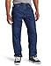 Carhartt Men's Relaxed Fit Straight Leg Flannel Lined Jean, Dark Stone, 38W X 30L