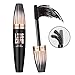 4D Silk Fiber Lash Mascara, Lengthening and Thick, Long Lasting, Waterproof & Smudge-Proof, All Day Exquisitely Lush, Full, Long, Thick, Smudge-Proof Eyelashes