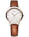 Brown Womens Watches Leather Band Fashion Watch High Qulity Waterproof Sport Quartz Wristwatches Casual With Small Dial Gift For friend