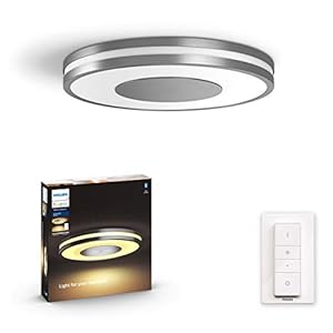 Philips Hue Being plafondlamp – Duurzame LED Verlichting – Warm tot Koelwit Licht – Incl. dimmer switch – Verbind met…