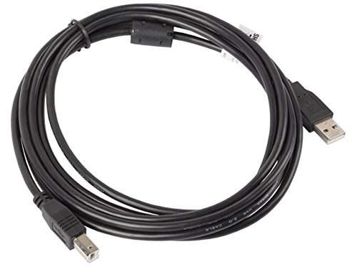 lanberg CA-USBA-11CC-0030-BK USB 2.0 A Male to USB 2.0 B Male Cable with Ferrite Core 3 m Black