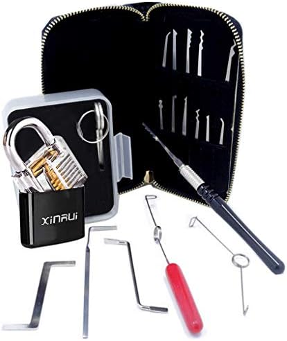 Xinrui Strong Pick and Hook Set,18-Piece (Lock Included)