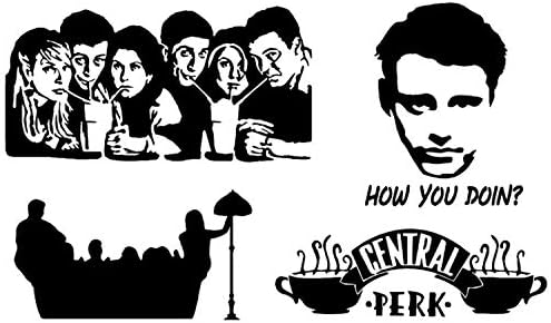 Detailed Decals Friends How You Doin Milkshake Couch Central