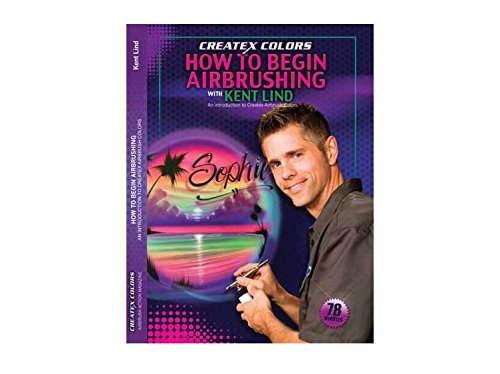 Createx DVD - How To Begin Airbrushing DVD with Kent Lind