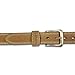 Carhartt Men's Casual Top Grain Saddle Leather Triple Stitch Belt, Brown, 36