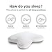 Tempur-Pedic TEMPUR-Embrace Pillow Soft Feel, Standard, White