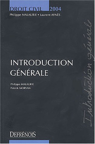 Introduction générale : Edition 2004 by (Paperback)