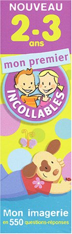 Mon premier incollable, 2-3 ans