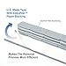CKAuto 1/2oz, 0.5oz, Ultra Slim Low Profile, Grey Adhesive Stick On Wheel Weights, 60 oz/ 3.75 lb/Box, OE Quality, (120pcs)