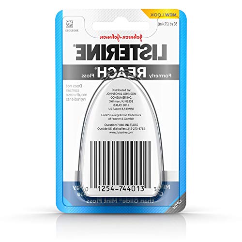 Listerine Ultraclean Dental Floss, Oral Care, MintFlavored, 30 Yards