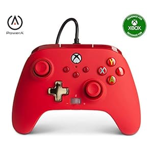 PowerA geavanceerde bedrade controller voor Xbox Series X|S – Rood