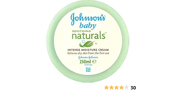 johnson's naturals intense moisture cream