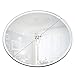 Light In The Dark Round Mirror Candle Plate Set - Box of 12 Mirror Trays - 12 inch Diameter with Beveled Edge - Perfect for Table Wedding Centerpieces, Party Decor, Crafts