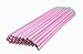 ezpencils - Pearl Pink Barrel Pencils with White Eraser & Silver Ferrule - 36 pkg - Non-Smudge Eraser - # 2 HB Lead - Unsharpened - Non-Branded