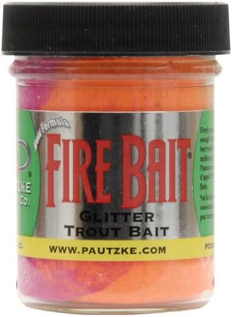Pautzke Fishing Attractant Lure Trout Fire Bait, 1.5 oz