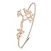 MANZHEN Neuron Nerve Cell Science Bangle Bracelet Hook Opening Bracelet (Rose Gold)
