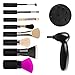 Automatic Makeup Brush Cleaner Electric Makeup Brush Cleaner Device and Dryer Electronic Cleaning Brush Machine Cosmetic Brush Washing Tools Cleans Kits (O1)