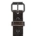 Hanks Rustic Men's Jean Belt - No Break Thick Leather Belt - USA Made - 100 Year Warranty - Glazed Chocolate Brown - Size 38