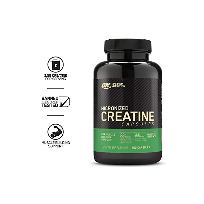 Optimum Nutrition Micronized Creatine Monohydrate Capsules