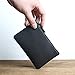 Fmeida Coin Purse Change Purse for Men Coin Pouch Leather Zipper Slim Pocket Card Wallet Gifts for Men Black