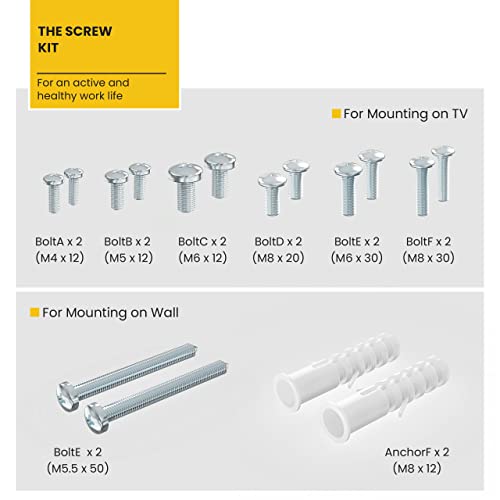 TV Safety Straps Furniture and TV Wall Anchors and PunchFree Clamp