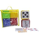 Godery DIY Education Playing Dice, Pocket Cubes - Set of 4
