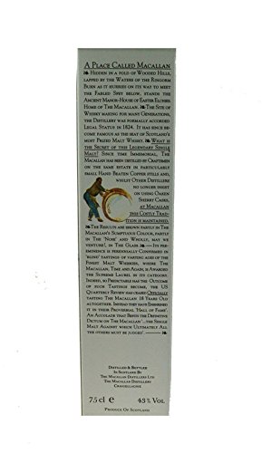 Rarität: The Macallan Whisky 0,7l Jahrgang 1971-18 Jahre alt - abgefüllt 1989 – Bild 8