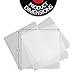 Inner Vinyl Record Sleeve by Record Investor, 50 Pack Crystal Clear 2 Mil LPs Durable Protective Jacket