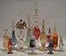 CraftsOfEgypt Genie Blown Glass Potion potions decorative miniature decorative Egyptian Perfume bottles Mix set of 12pc