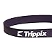 Trippix Loop Stretch Pull Up Assist Band Perfect for Men Women Training Legs Knee Arms Workout and Exercise 41x1.3x0.18 Inch 35-85 lb Purple for a Single Unit