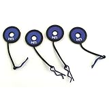 Hot Racing BWP133B06 Body Clips with Rubber Leash and Body Washer (Blue)