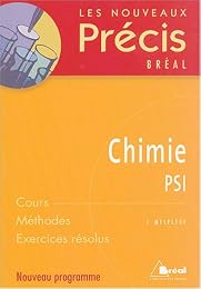 Chimie, PSI